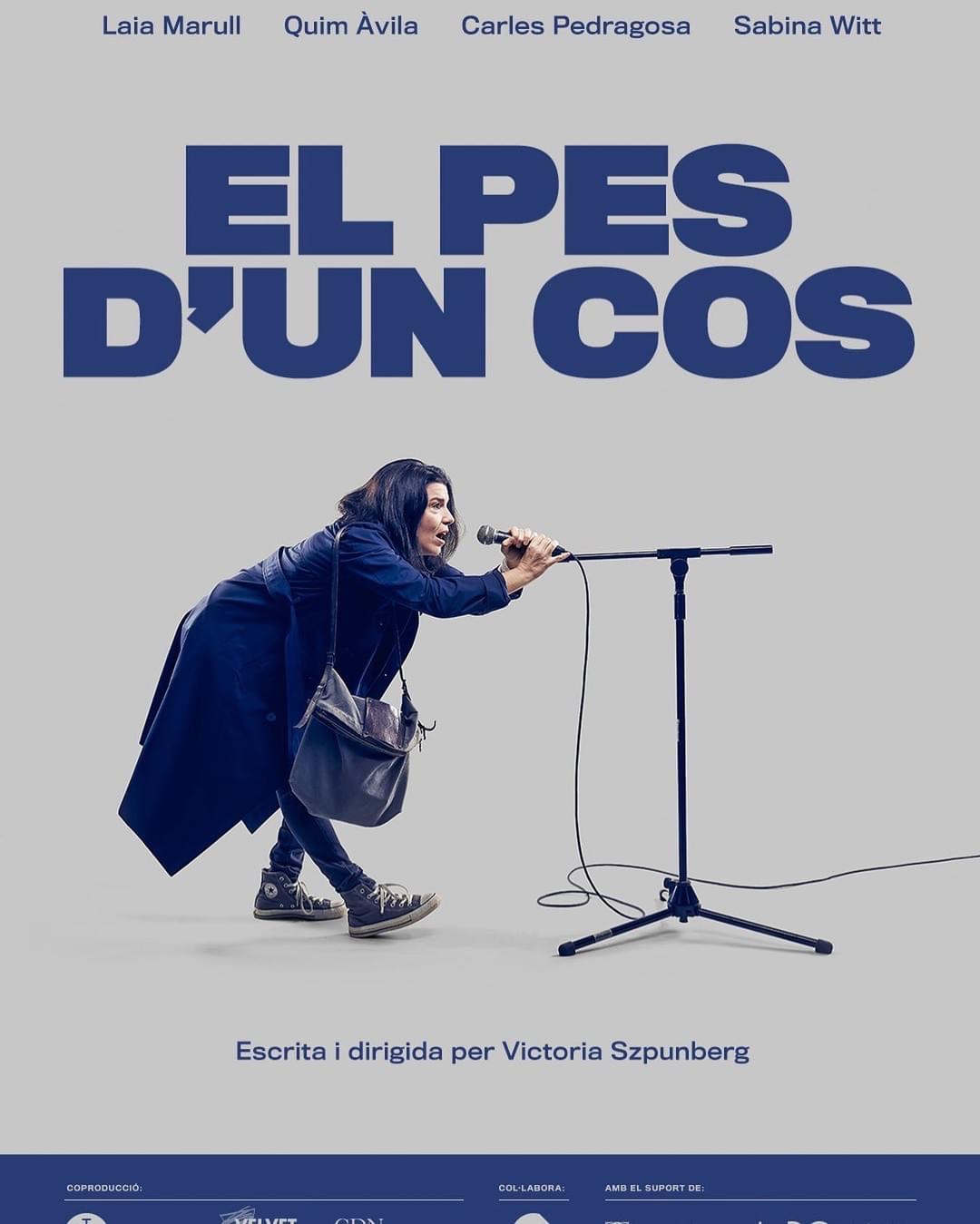 October 1- El Pes d’un cos- Teatre Zorrilla (Badalona)- 19h.